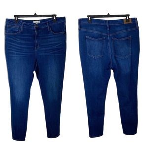 MADEWELL Curvy Roadtripper High Rise Skinny Jeans